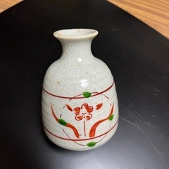 赤絵の酒器セットの画像