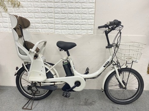 お買い得！ブリヂストンビッケ　子供乗せ電動自転車　シート付き