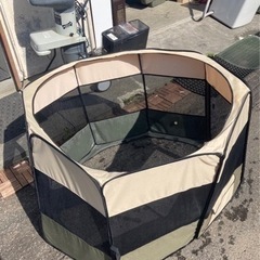 トステムビバ　折りたためる8角形サークル　特大サイズ　汚れありの画像