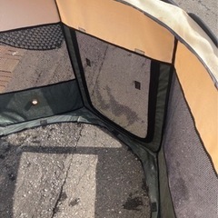 トステムビバ　折りたためる8角形サークル　特大サイズ　汚れありの画像