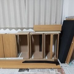 【急募 6/6まで】【値下げ】シングルベッド　引き出し収納付き 解体済みの画像
