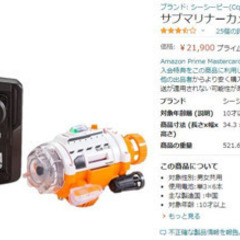 シーシーピー(Ccp)サブマリナーカメラ（水中カメラ）