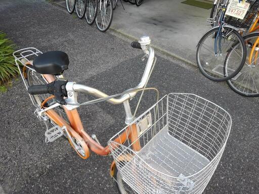 中古自転車２０６５　前後タイヤ新品！　２６インチ　６段ギヤ　ダイナモライト