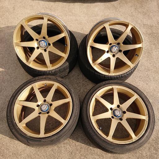 【ホイールのみ又はタイヤ付き】RAYS 17インチ 8.0JJ 9.0JJ カンピオナート SS7 PCD 114.3