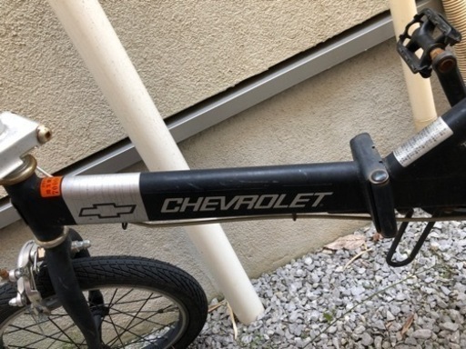 19日以降に取りに来れるかた！シボレー折り畳み自転車【物々交換可能です！】