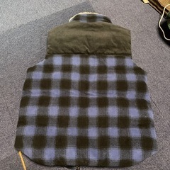 ユニクロ150ダウンベスト中古の画像