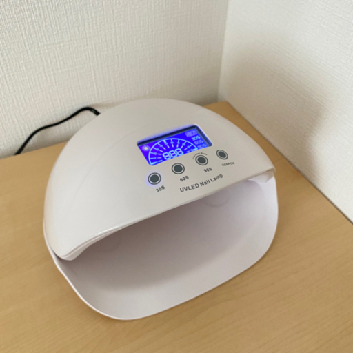 ★お取引決定★【初心者でも安心】自動感知センサー付　ジェルネイルライト　LED\u0026UV　美容モード搭載