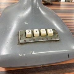 ★357 お洒落 レア National ナショナル レトロ扇風機  夏物家電【リサイクルマート鹿児島宇宿店】の画像