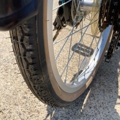 【決まりました】折り畳み自転車　 ギア6段　20インチの画像