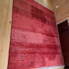 値引き！ギャッベ　絨毯の画像