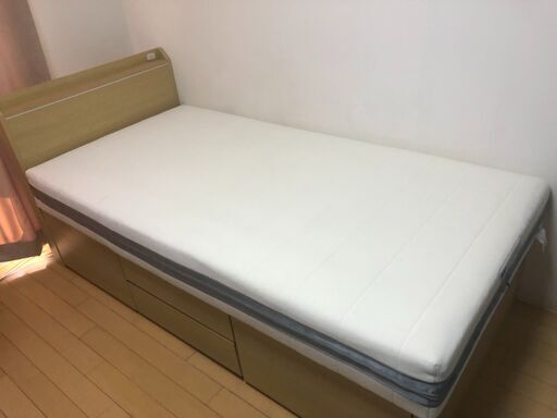 エアウィーヴ ベッドマットレス スマート シングル　S01　 高反発 腰痛 洗える 3分割 エアファイバー 寝具