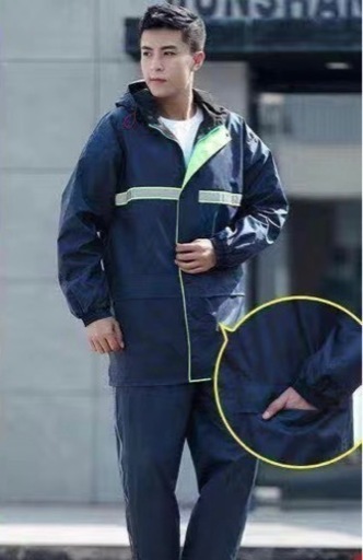 ストレッチレインウェア 上下セット メンズ