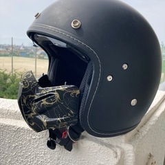 ジェットヘルメット　YJ-18 カスタムの画像