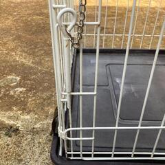 ワンちゃんのゲージの画像