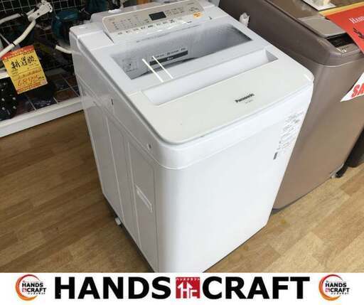 パナソニック　NA-FA90H6　洗濯機　9.0Kg　2018年製　中古品　【ハンズクラフト宜野湾店】
