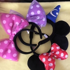 東京ディズニーリゾート　カチューシャ　４個セットの画像