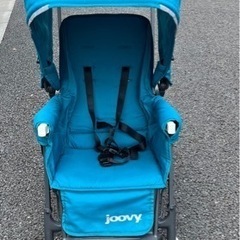 2人乗りベビーカー ジュービー joovy (リアシート・レインカバー付)