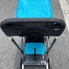 2人乗りベビーカー ジュービー joovy (リアシート・レインカバー付)