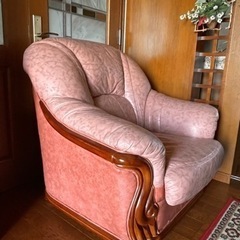 イタリア製　20万　1人掛けソファーの画像