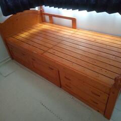 シングルベッド譲ります