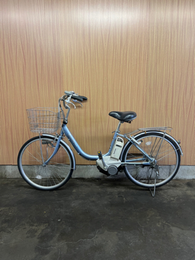 格安‼️電動自転車 BRIDGESTONE  アシスタ 青 24インチ バッテリー 充電器セット 記載エリア配送可能 自宅引き取り割引き有り❗️ ※プロフ必読