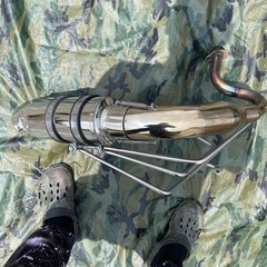 フゥージョンかちあげマフラー❗️の画像