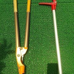 高枝切鋏２本まとめて　ニシガキ工業の画像