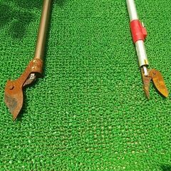 高枝切鋏２本まとめて　ニシガキ工業の画像