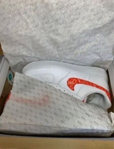 靴/バッグ NIKE AIR FORCE 1 '07 ESSENTIALS "PAISLEY ORANGE