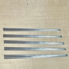 ＊未使用 ステンレス製 韓国 箸 はし 5セット