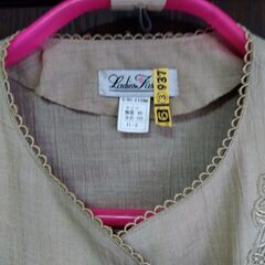 【値下げ】昭和レトロ夏物レディーススーツの画像