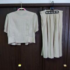 【値下げ】昭和レトロ夏物レディーススーツの画像