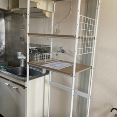 冷蔵庫ラック　アイリスオーヤマ