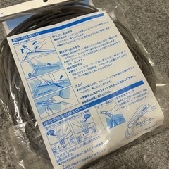 網戸張り替え用ゴム3.5ミリ21メートル　新品未使用の画像