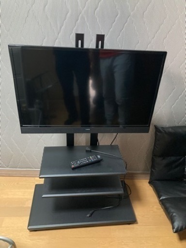 テレビ&テレビ台　見やすいです　再度出品