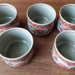 愛陶　赤絵　小鉢　椀　茶碗蒸し　深鉢