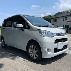 総額39.8万円 ダイハツ ムーヴ カスタムX 車検2年付き 9000キロ台 内外装綺麗 スマートキー タイミングチェーン車両 プッシュスタートの画像