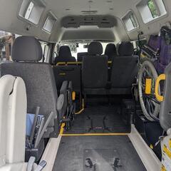 【値下げしました】【分割OK】介護タクシー車両　ハイエース　メーター付　美品の画像