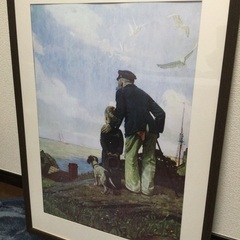 ノーマン・ロックウェル　ポスター額付　55–76cm