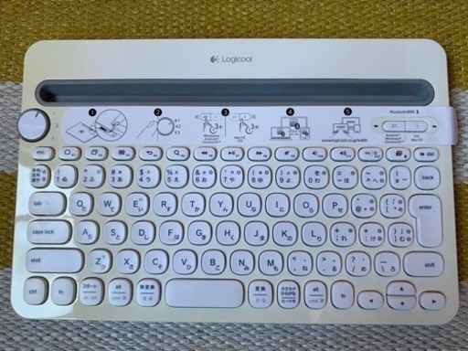 【受け渡し完了】Bluetooth Keyboard Logicool K480WH キーボード