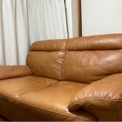 ニトリ 革 ソファー