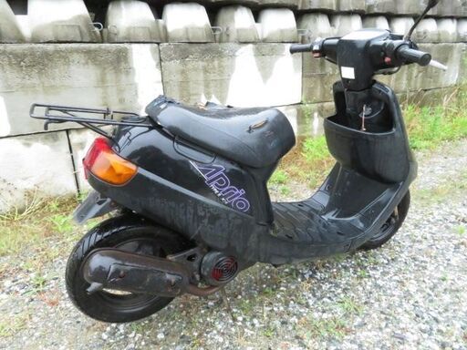 購入者決定　レストアベース現状売/不動　ヤマハ　アプリオ　タイプ２　4LV　赤ファン　カギ/書類有　圧縮〇