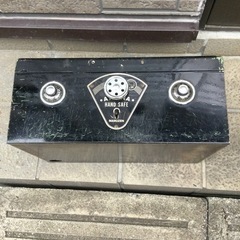 【取引中】昭和50年代のアンティーク金庫の画像