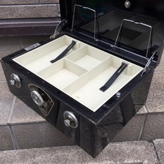 【取引中】昭和50年代のアンティーク金庫の画像