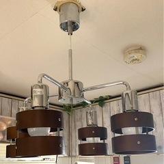 【中古】ニトリ　ペンダント　ウッドライト　美品
