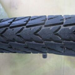B989★26500円★ 整備済み　中古自転車 3人乗り対応　LEDオートライト6段変速　パープル【20インチ 】の画像