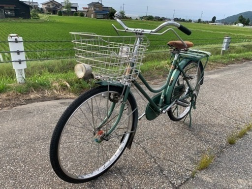 ビンテージ山口自転車ベニー号昭和レトロ (Sakura) 笹津の自転車の中古あげます・譲ります｜ジモティーで不用品の処分