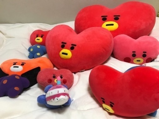 BT21 TATA クッションぬいぐるみセット