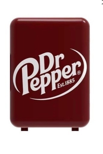 ドクターペッパー　冷蔵庫　公式　ポータブル　ミニ冷蔵庫　6缶　Dr. Pepper 　世田谷ベース　キャンプ　輸入雑貨　アウトドア