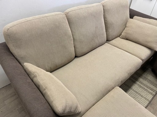 060500 3人掛けソファー　オットマン、1人ソファー